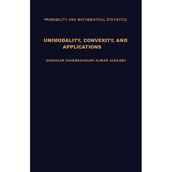 Unimodality, Convexity, and Applications