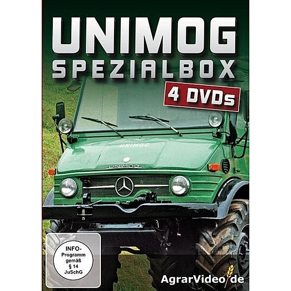 Unimog Spezialbox,4 DVDs