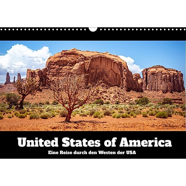 United States of America - Eine Reise durch den Westen der USA (Wandkalender 2023 DIN A3 quer), Dennis Westermann