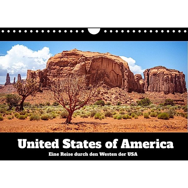 United States of America - Eine Reise durch den Westen der USA (Wandkalender 2023 DIN A4 quer), Dennis Westermann
