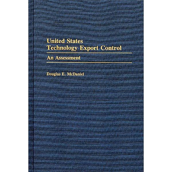 United States Technology Export Control, Douglas E. McDaniel