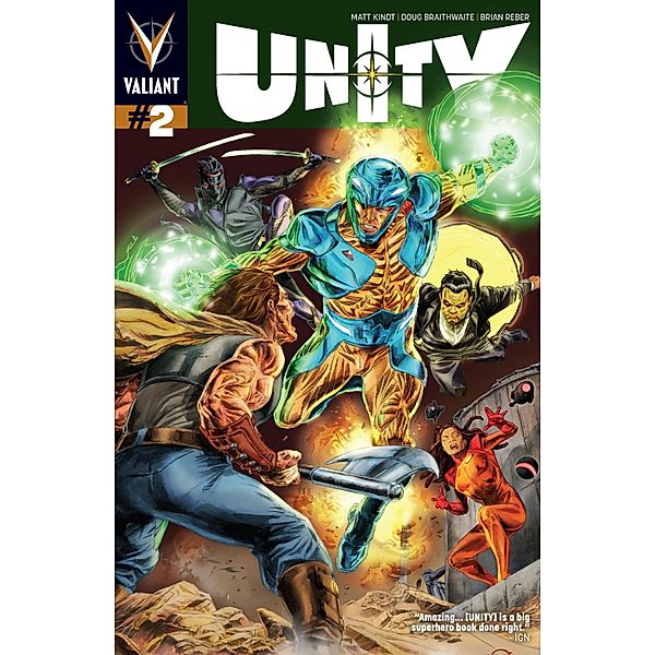 UNITY (2013) Issue 2, Matt Kindt