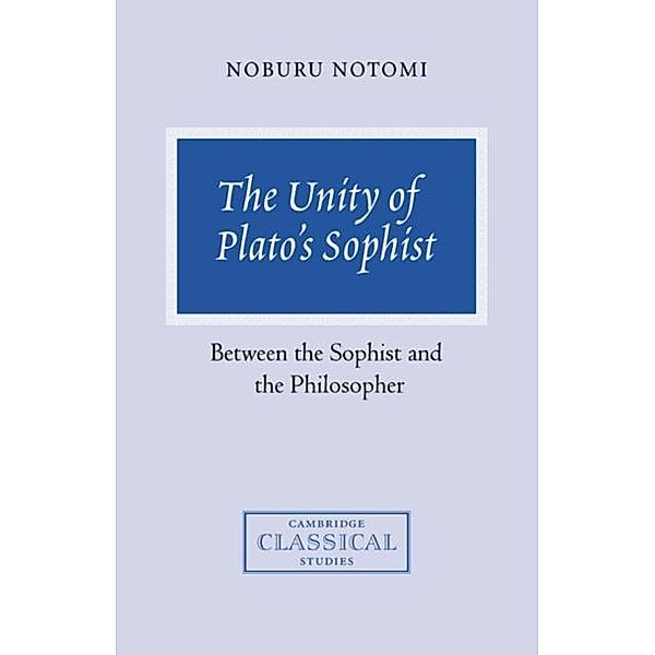 Unity of Plato's Sophist, Noburu Notomi