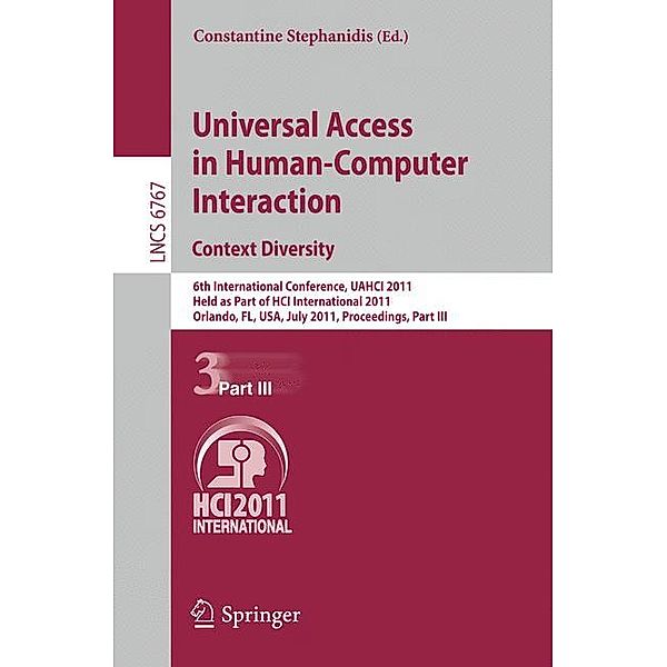 Universal Access in Human-Computer Interaction. Context