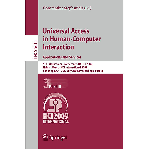 Universal Access in Human-Computer Interaction. Applications and Services