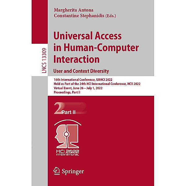 Universal Access in Human-Computer Interaction. User and Context Diversity