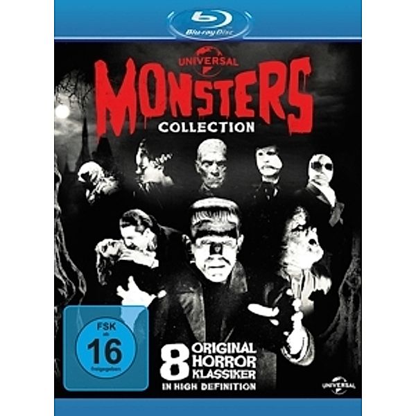 Universal Classic Monster Collection Bluray Box, Boris Karloff,Colin Clive Bela Lugosi
