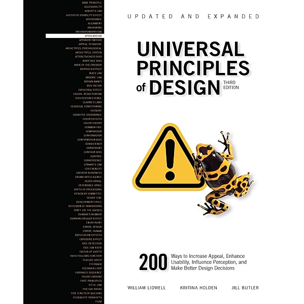 Universal Principles of Design, Updated and Expanded Third Edition, William Lidwell, Kritina Holden, Jill Butler