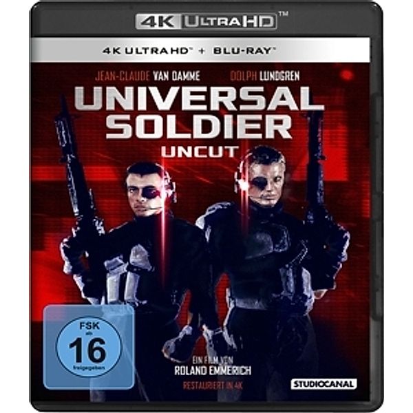 Universal Soldier Uncut Edition, Jean-Claude Van Damme, Dolph Lundgren