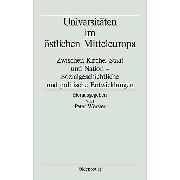 Universitäten im östlichen Mitteleuropa / Jahrbuch des Dokumentationsarchivs des österreichischen Widerstandes