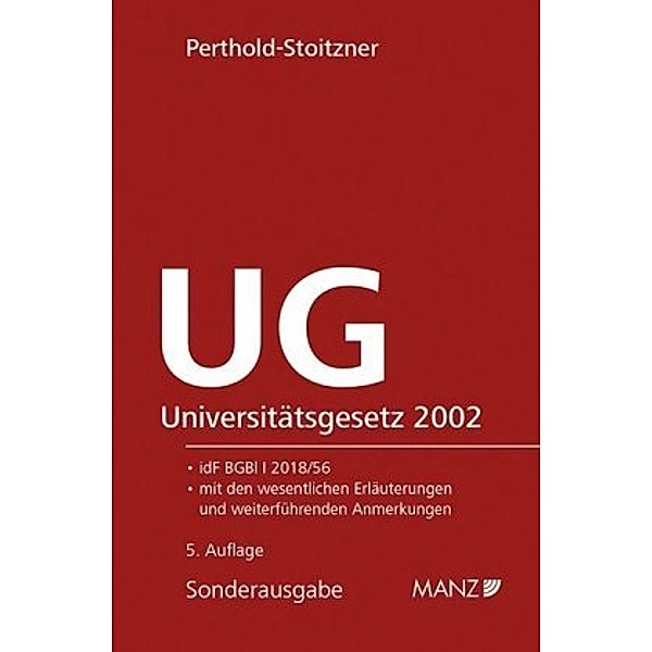 Universitätsgesetz 2002 - UG, Bettina Perthold-Stoitzner