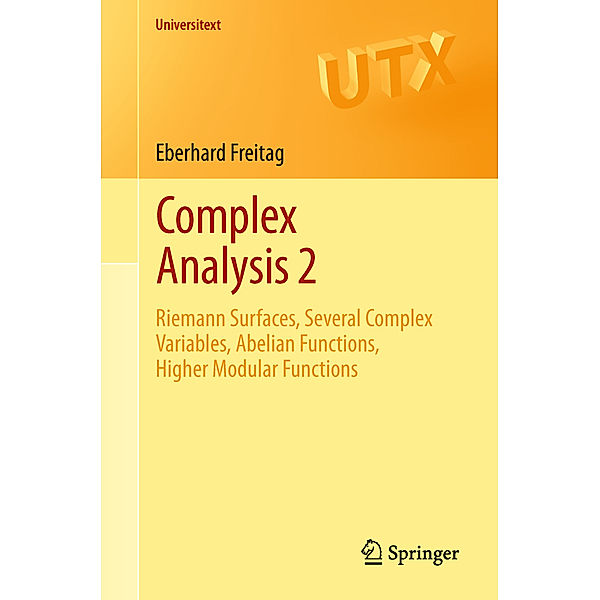 Universitext / Complex Analysis 2.Pt.2, Eberhard Freitag