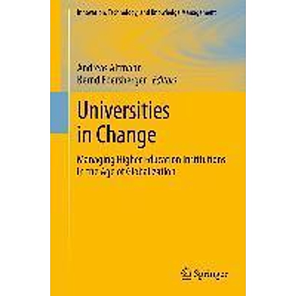 Universities in Change / Innovation, Technology, and Knowledge Management, Andreas Altmann, Bernd Ebersberger