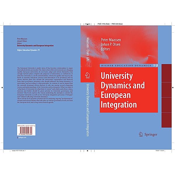 University Dynamics and European Integration / Higher Education Dynamics Bd.19