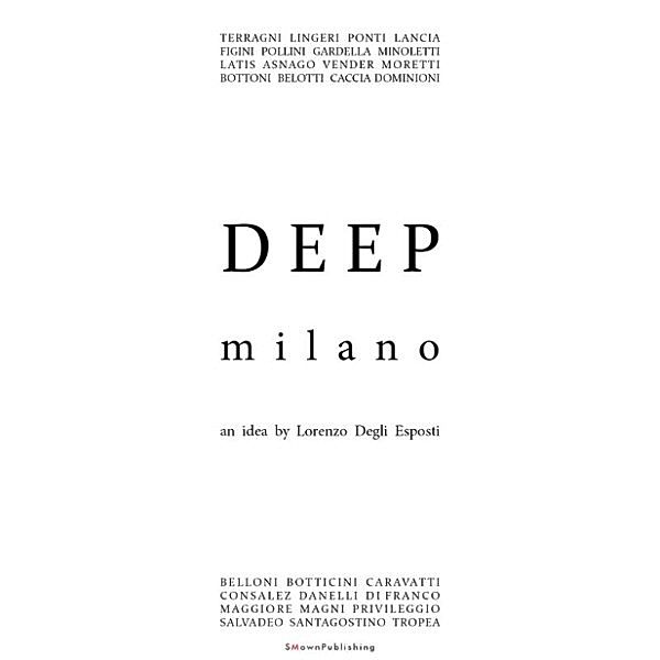 UNIVERSITY PRESS: DEEP Milano, Lorenzo Degli Esposti