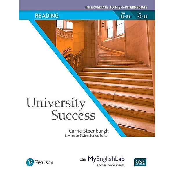 University Success Reading Intermediate to High-Intermediate, Student Book with MyEnglishLab, Carrie Steenburgh