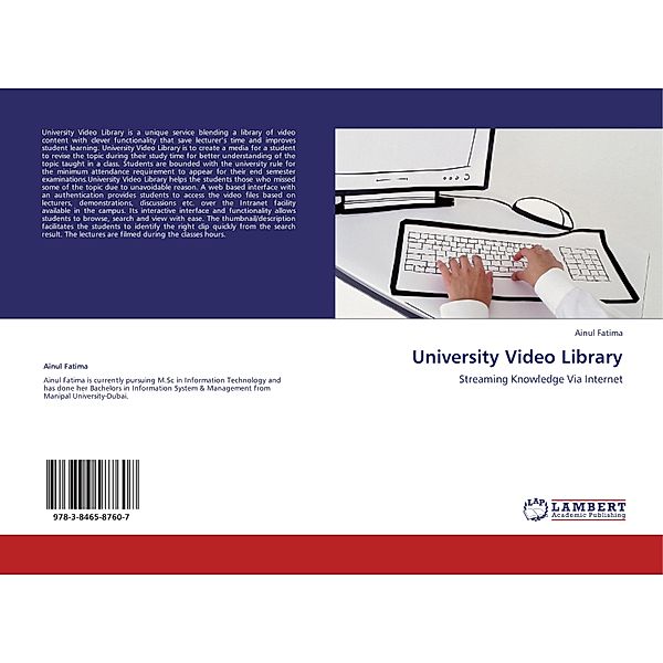 University Video Library, Ainul Fatima