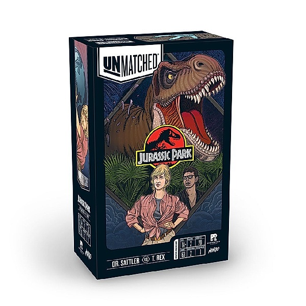 Huch, iello Unmatched Jurassic Park 2: Dr. Sattler vs T-Rex, Rob Daviau, Justin D. Jacobson