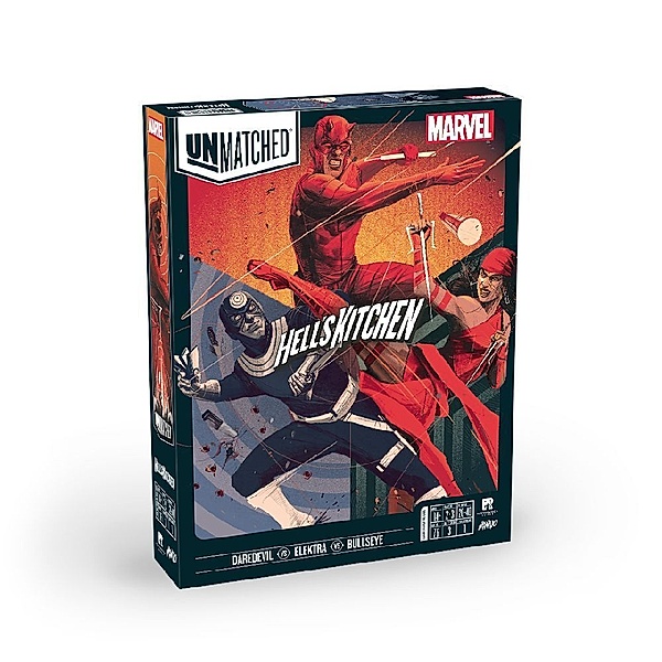 Huch, iello Unmatched Marvel: Hell´s Kitchen: Daredevil vs. Elektra vs. Bullseye, Noah Cohen, Rob Daviau, Justin D. Jacobson
