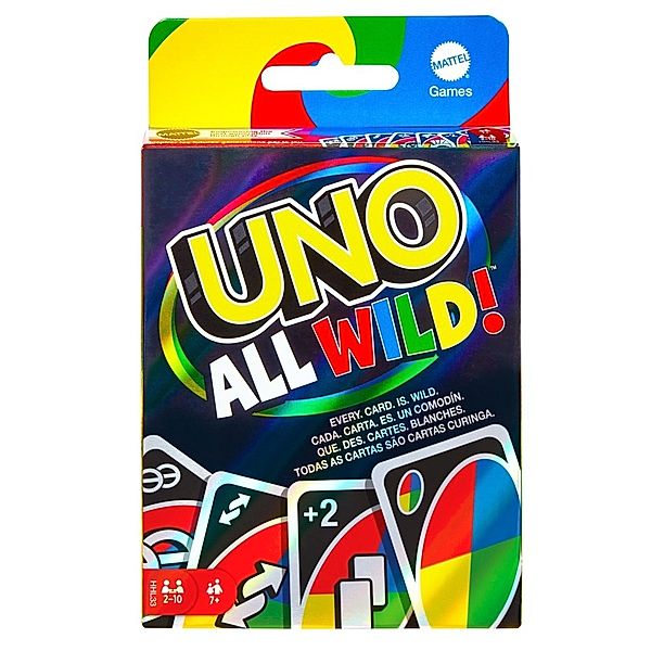 Mattel UNO All Wild (Kartenspiel)