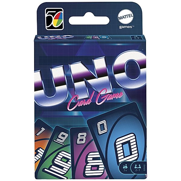 Mattel UNO Iconic Series 1980's Premium Jubiläumsedition (Spiel)