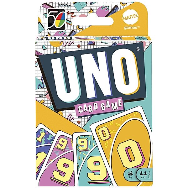 Mattel UNO Iconic Series 1990's Premium Jubiläumsedition (Spiel)