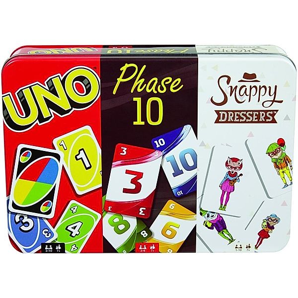 Mattel UNO / Phase 10 / Snappy Dressers (Spiel)