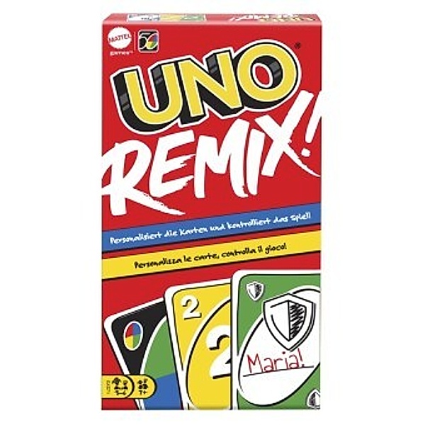 Mattel UNO Remix Kartenspiel (Spiel)