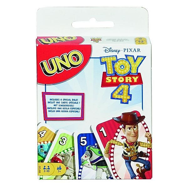 Mattel UNO Toy Story 4 (Spiel)