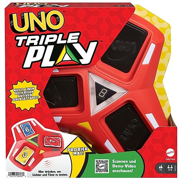 Mattel UNO Triple Play