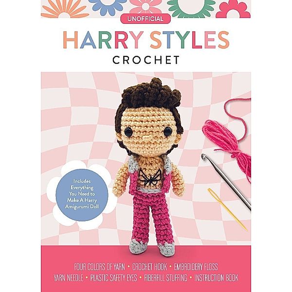 Unofficial Harry Styles Book and Crochet Kit, Katalin Galusz