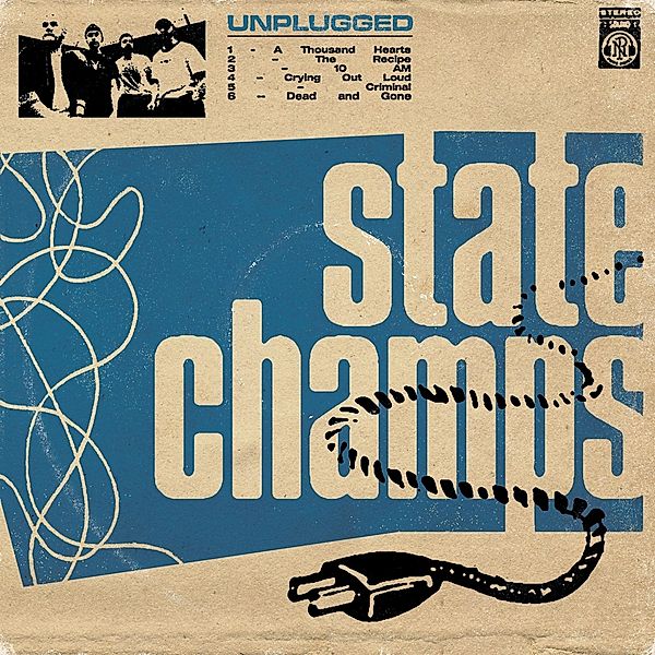 Unplugged (Splatter+Screen Printed B-Side) (Vinyl), State Champs