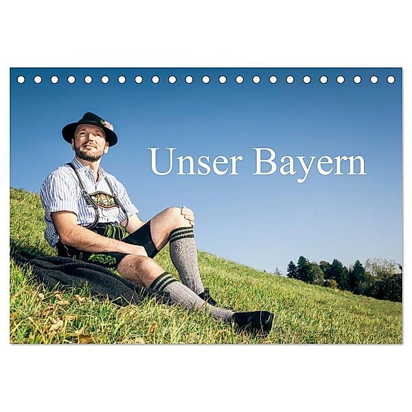 Unser Bayern (Tischkalender 2024 DIN A5 quer), CALVENDO Monatskalender, Markus Gann (magann)
