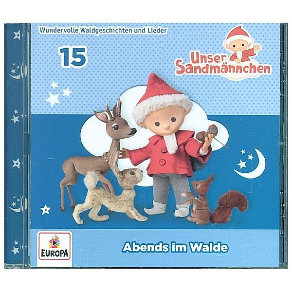 Unser Sandmännchen - Abends im Walde,1 Audio-CD, Unser Sandmännchen