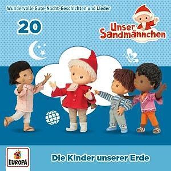 Unser Sandmännchen - Die Kinder unserer Erde,1 Audio-CD, Unser Sandmännchen