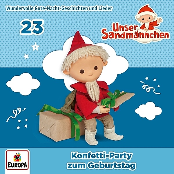 Unser Sandmännchen - Konfetti-Party zum Geburtstag,1 Audio-CD, Unser Sandmännchen