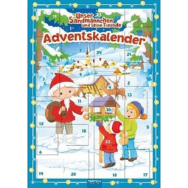 Unser Sandmännchen Magnet-Adventskalender