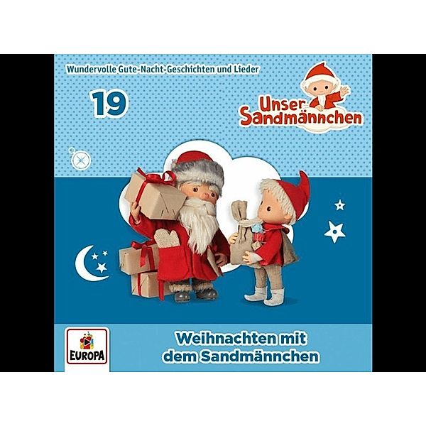 Unser Sandmännchen - Weihnachten mit dem Sandmännchen,1 Audio-CD, Unser Sandmännchen