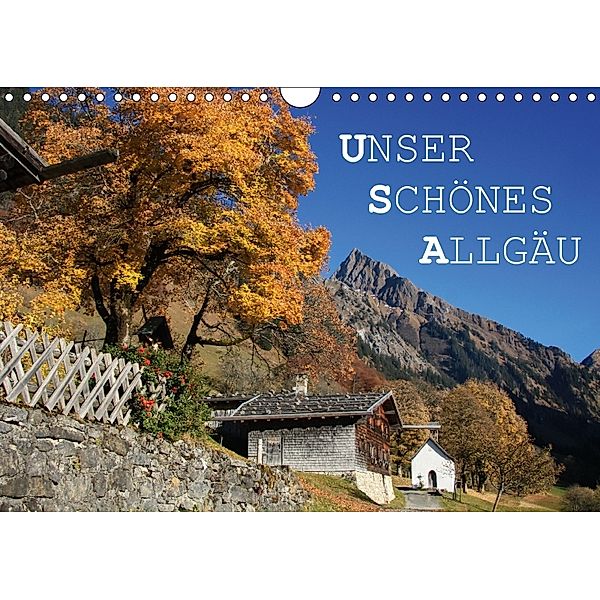 Unser schönes Allgäu (Wandkalender 2018 DIN A4 quer), Matthias Haberstock