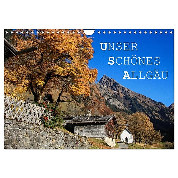 Unser schönes Allgäu (Wandkalender 2024 DIN A4 quer), CALVENDO Monatskalender, Matthias Haberstock