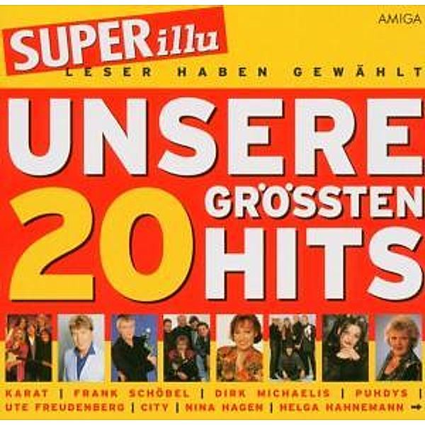 Unsere 20 größten Hits, Diverse Interpreten