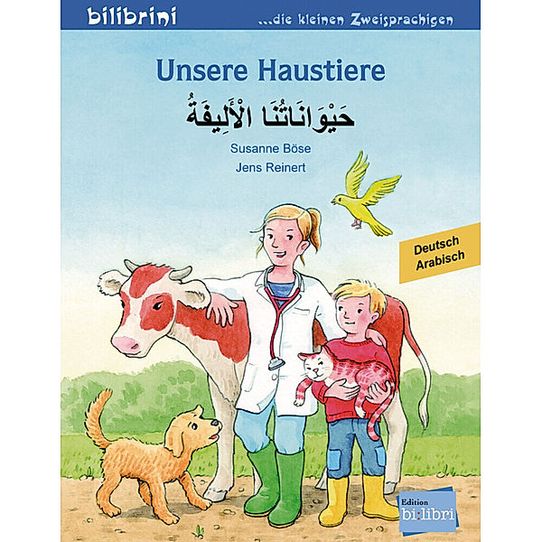 Unsere Haustiere, Deutsch-Arabisch, Susanne Böse, Jens Reinert