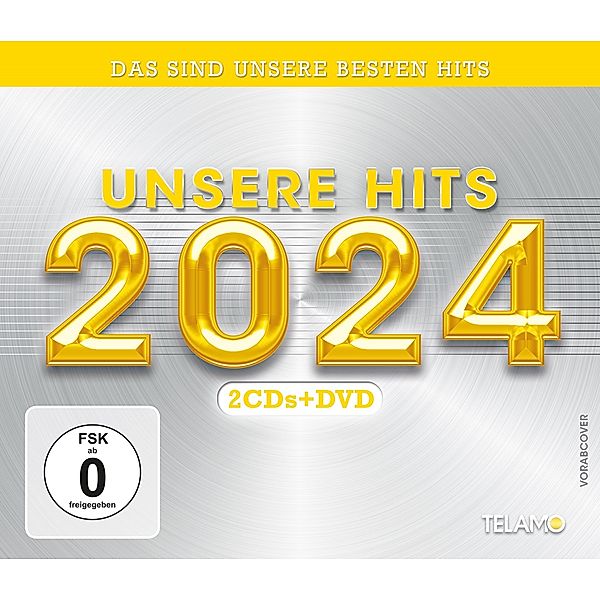 Unsere Hits 2024 (2 CDs + DVD), Diverse Interpreten