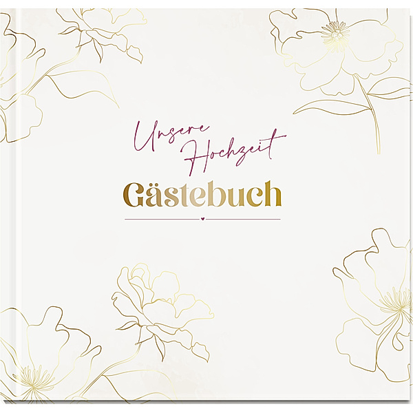 Unsere Hochzeit - Gästebuch, Groh Verlag