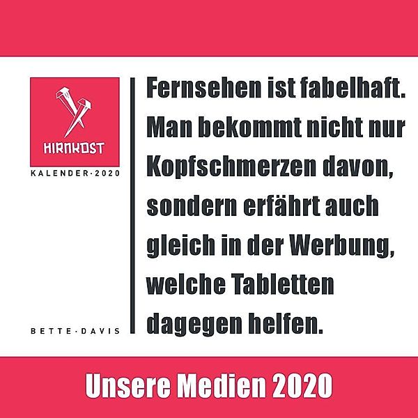 Unsere Medien 2020