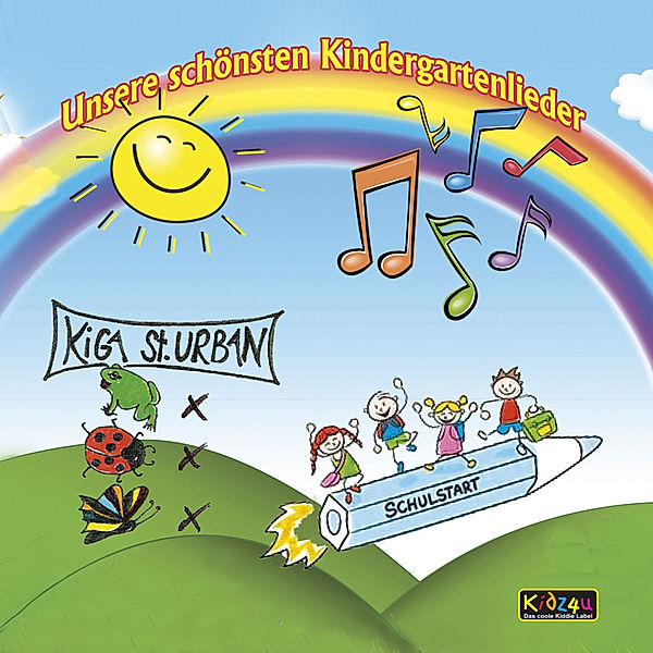 Unsere schönsten Kindergartenlieder,1 Audio-CD, Armin Weisshaar
