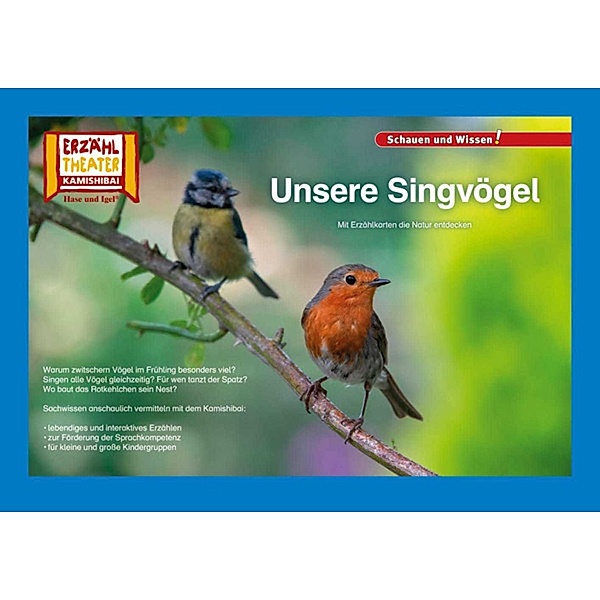 Unsere Singvögel / Kamishibai Bildkarten, Verena Sangu