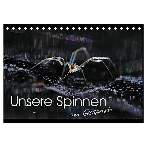 Unsere Spinnen - im Gespräch (Tischkalender 2024 DIN A5 quer), CALVENDO Monatskalender, Carl-Peter Herbolzheimer