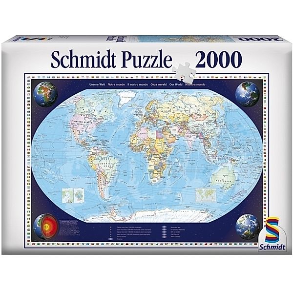 SCHMIDT SPIELE Unsere Welt (Puzzle)