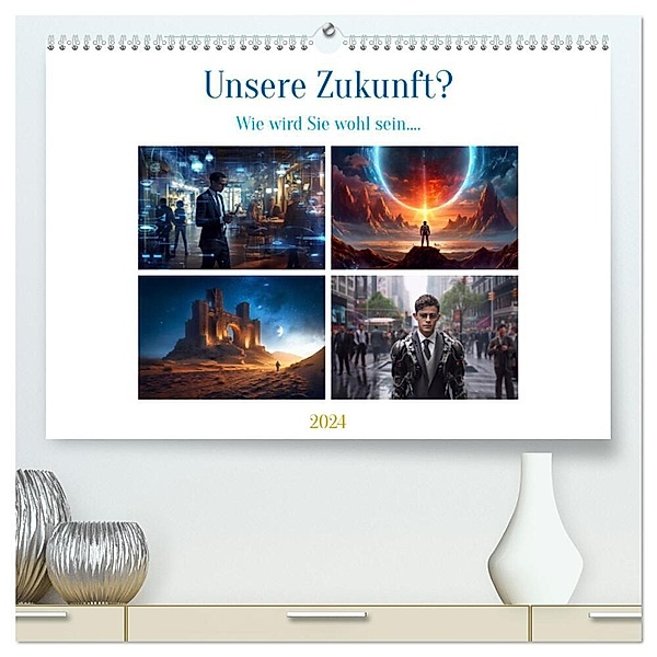 Unsere Zukunft? (hochwertiger Premium Wandkalender 2024 DIN A2 quer), Kunstdruck in Hochglanz, Steffen Gierok-Latniak